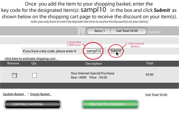 Key Code Instructions